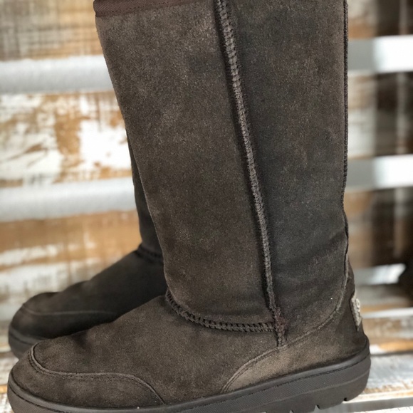 Skechers Brown Boots Sz 6 - Picture 4 of 5